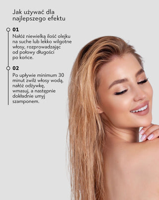 Haaröl mit einem Komplex aus 10 pflegenden Ölen Oiltense 50 ml Halier