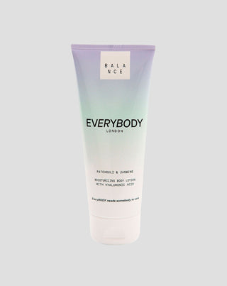 Nawilżający balsam do ciała BALANCE z kwasem hialuronowym Patchouli & Jasmin Everybody London - 1
